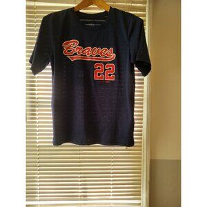 Atlanta braves t-shirt size large 12-14
